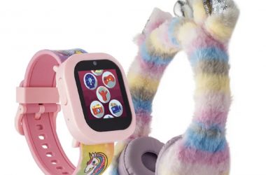 Fuzzy Unicorn Headphones and Smart Watch Set Only $9.98 (Reg. $40)!
